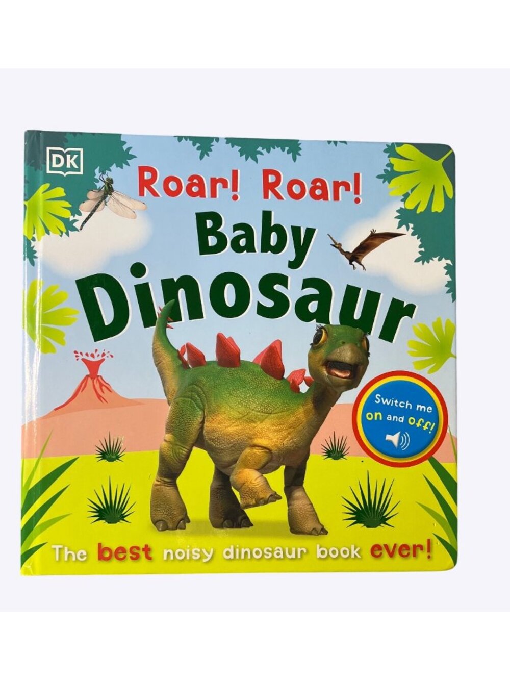 Roar! Roar! Baby Dinosaur Lift The Flap Sound Book With 18 Flaps and 5 Sounds